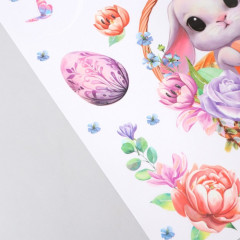 Набор наклеек витражных «Счастливой Пасхи!» - Фото 3