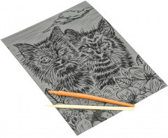 Гравюра «Котята» - Фото 1