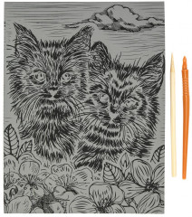 Гравюра «Котята» - Фото 4