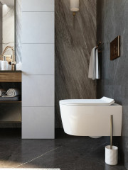 Ершик туалетный с подставкой - Фото 4