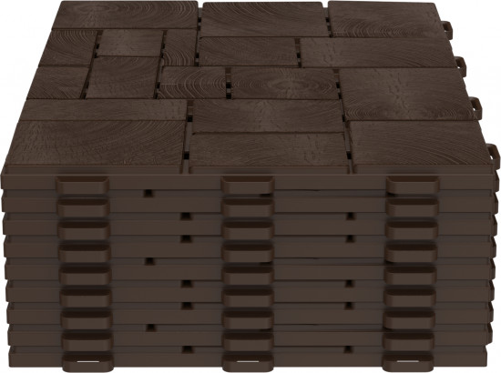 Плитка модульная садовая «Брус»