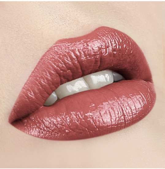 Помада для губ перламутровая, тон 68 Бежево-розовый