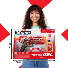 Бластер с аксессуарами «X-Shot Hyper Gel Stinger» - Фото 10