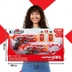 Набор бластеров с аксессуарами «X-Shot Hyper Gel Pistol» - Фото 10