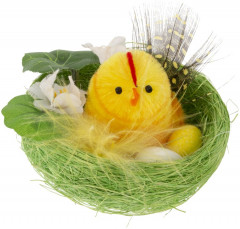 Набор фигурок декоративных «Гнездо пасхальное» - Фото 1