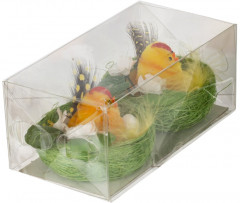 Набор фигурок декоративных «Гнездо пасхальное» - Фото 3