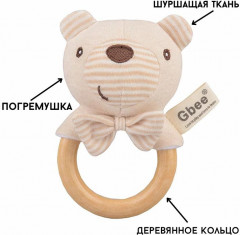 Погремушка мягкая «Мишка» - Фото 1
