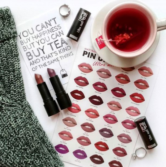 Помада для губ матовая, тон 517 Ariana