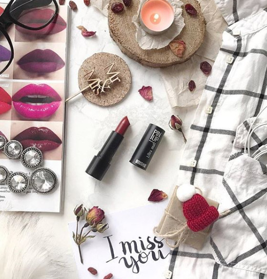 Помада для губ матовая, тон 523 Emma