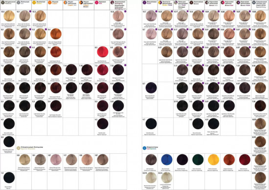 Крем-краска для волос перманентная «Special Grey», оттенок 8.870 Светлый блондин коричнево-фиолетовый для седых волос