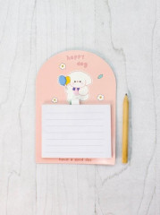 Блок для записей с карандашом магнитный «Happy dog» - Фото 1