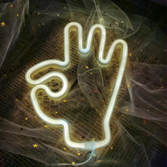 Ночник неоновый «OK» - Фото 1