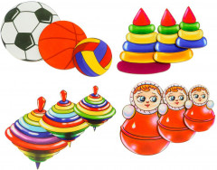 Доска развивающая «Больше-меньше. Игрушки» - Фото 1