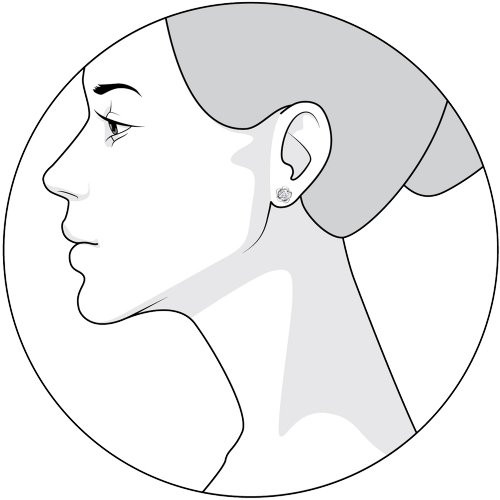 Серьги-пусеты в форме цветка