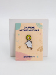 Значок «Flower goose» - Фото 4