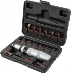 Отвертка ударная с набором бит и адаптерами - Фото 3