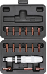 Отвертка ударная с набором бит и адаптерами - Фото 4