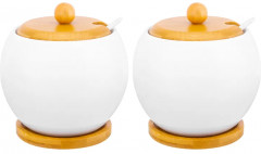 Набор сахарниц с ложками и подставками «Кролики» - Фото 6