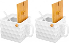 Набор сахарниц с ложками «Соты» - Фото 4