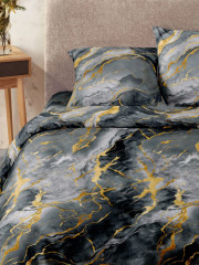 Комплект постельного белья «Gray Marble» - Фото 2