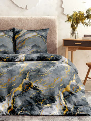 Комплект постельного белья «Gray Marble» - Фото 6