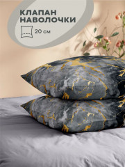 Комплект постельного белья «Gray Marble» - Фото 7