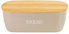 Хлебница с бамбуковой крышкой-доской - Фото 5