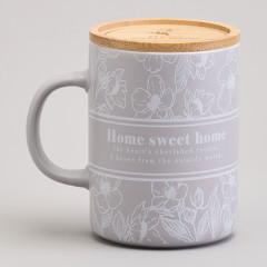 Кружка с крышкой «Sweet home» - Фото 3