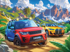 Пазл «Гонки в джунглях» - Фото 1