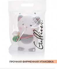 Игрушка мягкая «Котик Маффин» - Фото 8