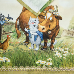 Набор полотенец кухонных «Про любовь» - Фото 3