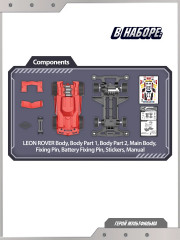 Машинка гоночная «Леон Ровер» - Фото 3