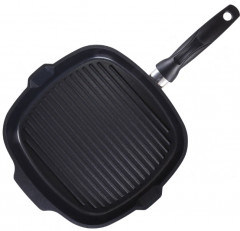 Сковорода-гриль со стеклянной крышкой «Традиция» - Фото 2