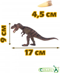 Набор фигурок динозавров «Тираннозавр, Велоцираптор» - Фото 1