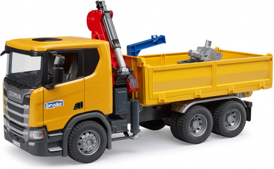 Грузовик с краном «Scania»