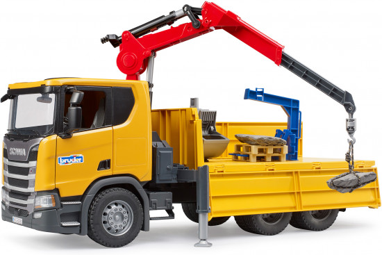 Грузовик с краном «Scania»