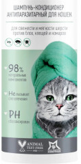 Шампунь для кошек и котят антипаразитарный от блох и клещей - Фото 1