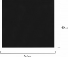 Холст черный на картоне - Фото 7