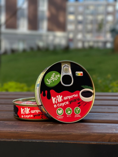 Тофу копченый в соусе унаги «Как шпроты»