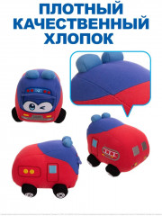 Игрушка мягкая «Пожарная машина» - Фото 2