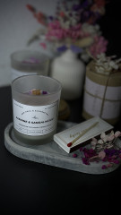 Свеча ароматическая с сухоцветами - Фото 1