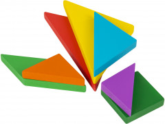 Головоломка развивающая деревянная «Танграм» - Фото 14