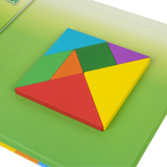 Головоломка развивающая деревянная «Танграм» - Фото 16