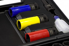 Гайковерт пневматический ударный с набором торцевых головок - Фото 5