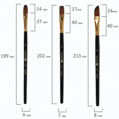 Набор кистей художественных - Фото 12