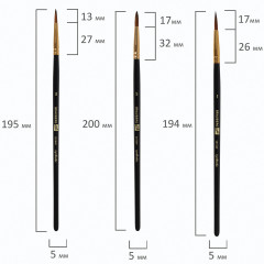 Набор кистей художественных - Фото 14