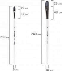 Набор кистей художественных - Фото 10