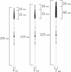 Набор кистей художественных - Фото 14
