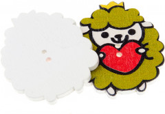 Набор пуговиц декоративных «Овечки» - Фото 3