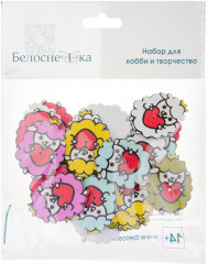Набор пуговиц декоративных «Овечки» - Фото 4